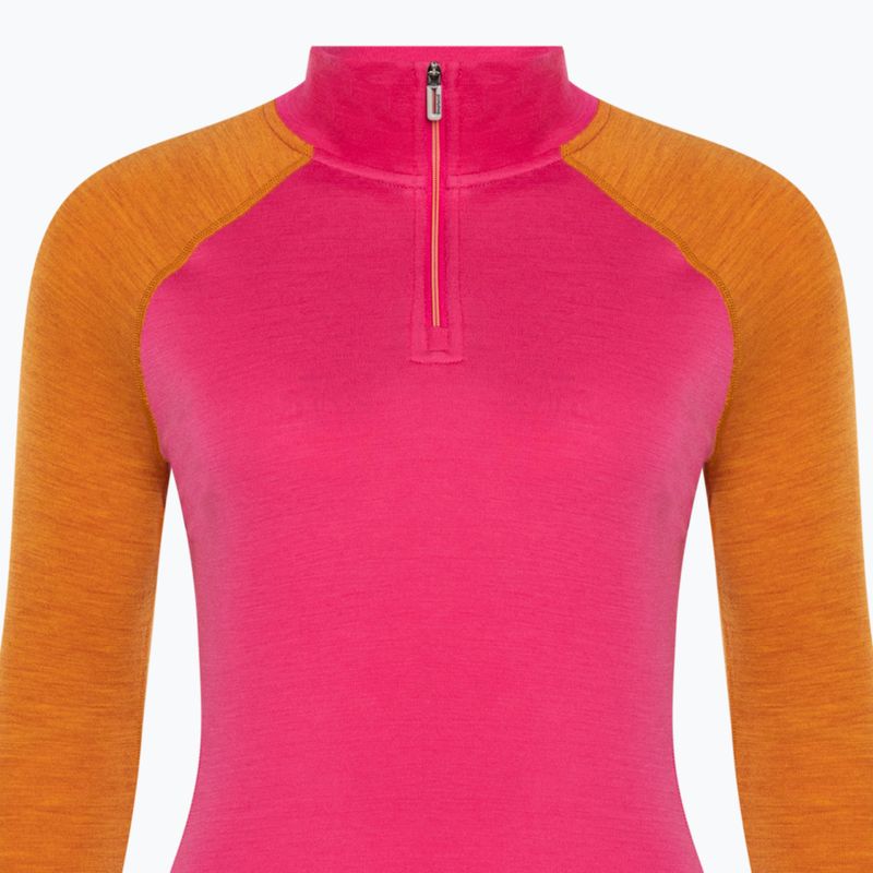 Дамски дълъг ръкав Smartwool Classic Thermal Merino Baselayer 1/4 Zip в кутия power pink 5