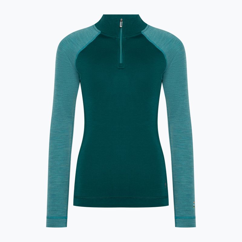 Дамски термобельо Smartwool Classic Thermal Merino Baselayer 1/4 Zip Boxed emerald thermal longsleeve 3