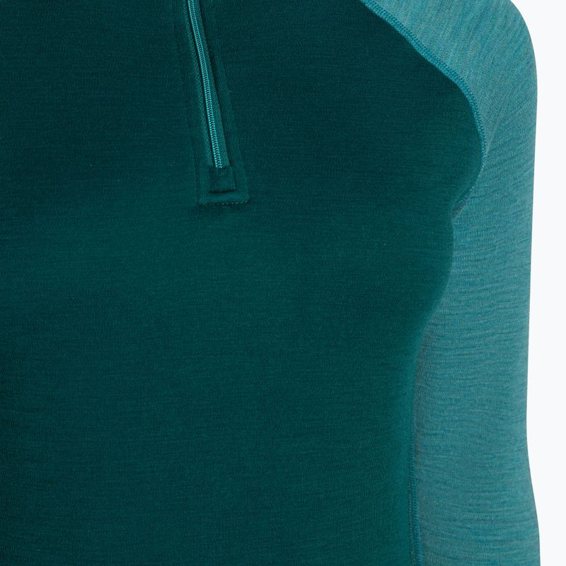 Дамска термоактивна блуза Smartwool Classic Thermal Merino Baselayer 1/4 Zip Boxed emerald 5