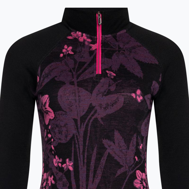 Дамска термоактивна блуза Smartwool Classic Thermal Merino Baselayer 1/4 Zip Boxed purple iris 5