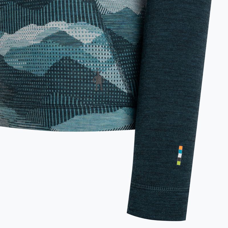 Дамска термоактивна блуза Smartwool Classic Thermal Merino Baselayer 1/4 Zip Boxed twilight 6