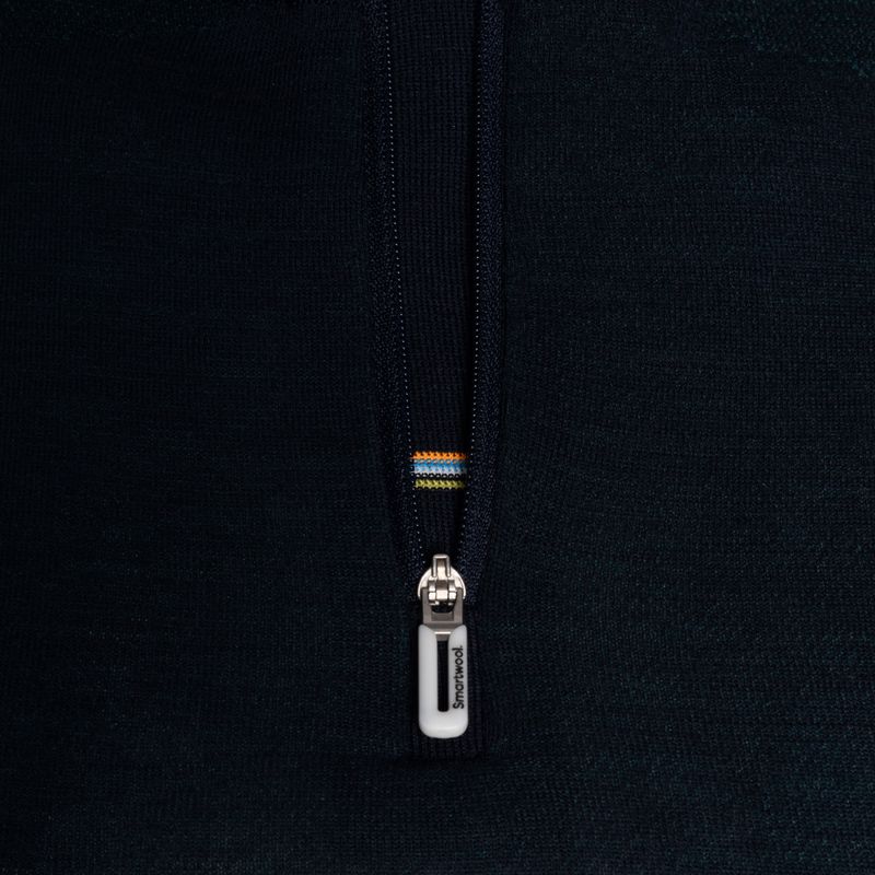 Дамска термоактивна блуза Smartwool Intraknit Thermal Merino Baselayer Colorblock 1/4 Zip navy 6