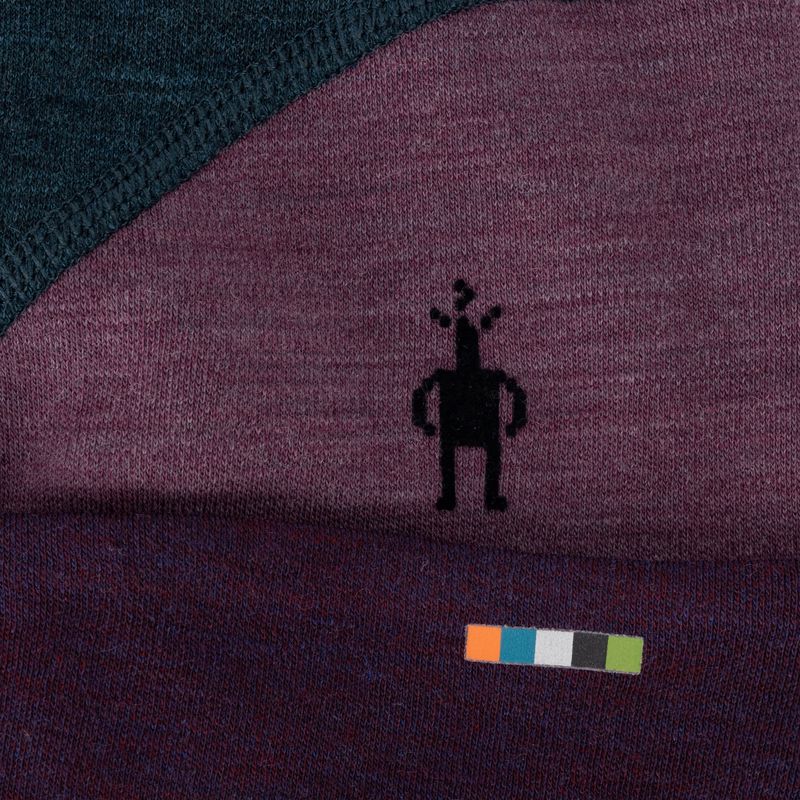 Зимна шапка Smartwool Thermal Merino Colorblock twilight blue heather 3