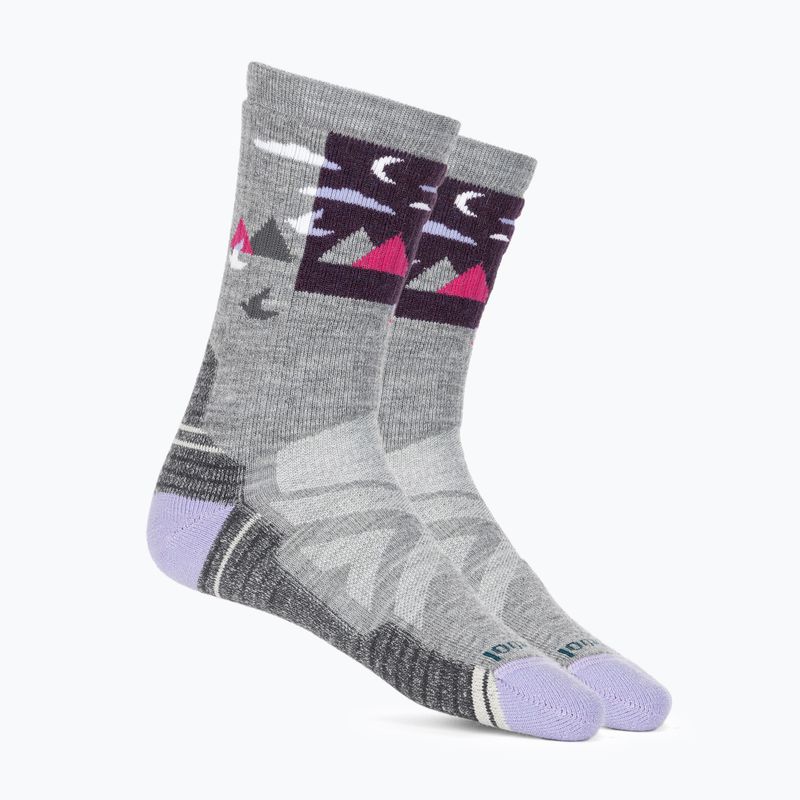 Дамски чорапи за трекинг Smartwool Hike Full Cushion Alpine Perch Crew светло сиви