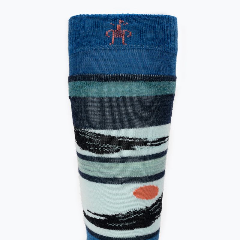 Smartwool Ski Full Cushion Midnight Pattern OTC дълбоки чорапи 4