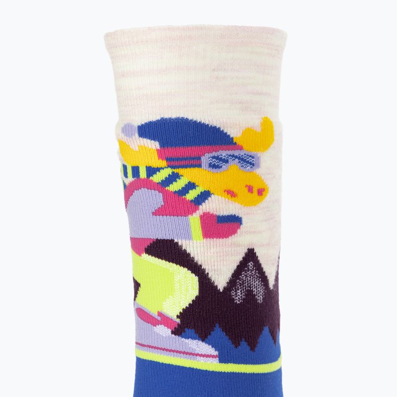 Детски чорапи Smartwool Wintersport Full Cushion Mountain Moose Pattern OTC moonbeam 3