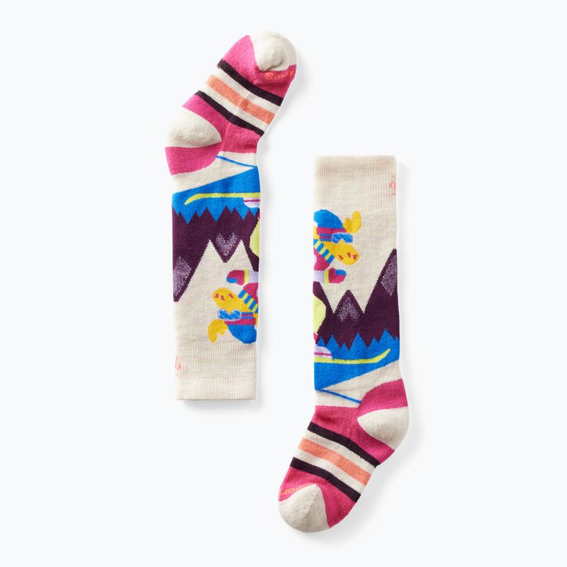 Детски чорапи Smartwool Wintersport Full Cushion Mountain Moose Pattern OTC moonbeam 6