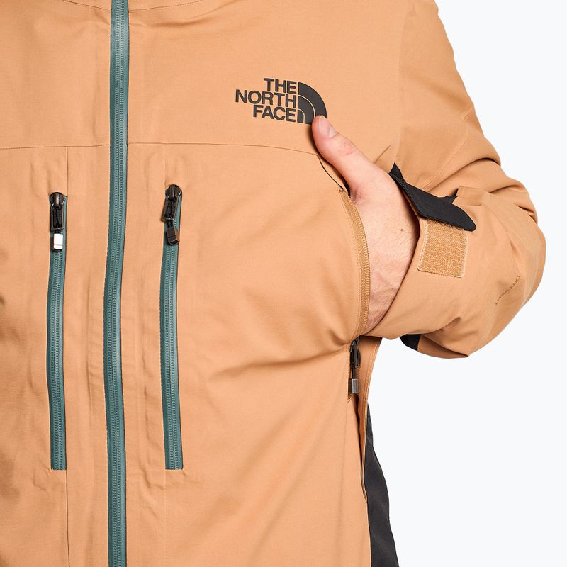 Мъжко ски яке The North Face Mount Bre almond butter/black 4