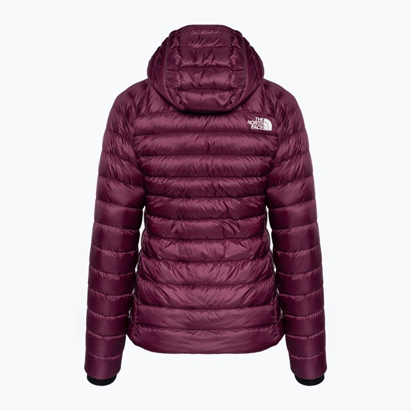 Дамско пухено яке The North Face Summit Breithorn Hoodie boysenberry 6
