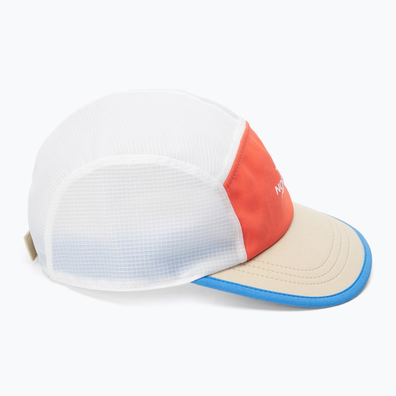 Шапка за бягане The North Face Run optic blue/radiant orange/white 2