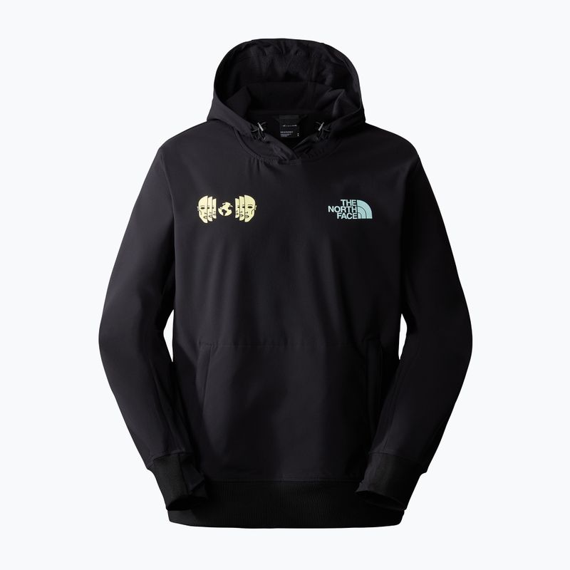 Мъжки суитшърт The North Face Tekno Logo Hoodie black/sun sprite 5