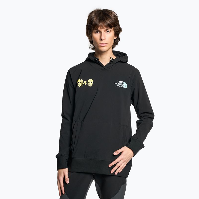 Мъжки суитшърт The North Face Tekno Logo Hoodie black/sun sprite