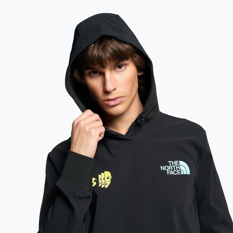 Мъжки суитшърт The North Face Tekno Logo Hoodie black/sun sprite 3