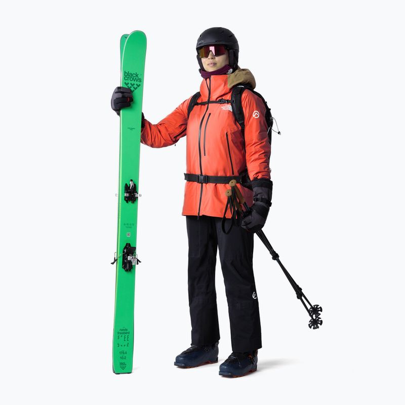 Дамско ски яке The North Face Summit Stimson Futurelight сияйно оранжево/бадемово масло 2