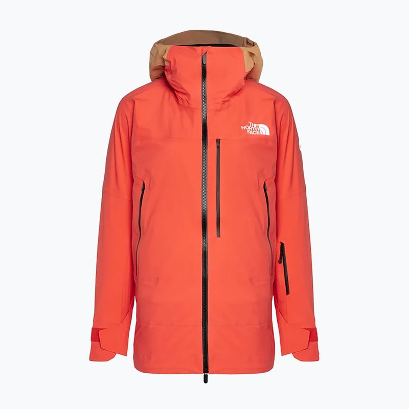 Дамско ски яке The North Face Summit Stimson Futurelight сияйно оранжево/бадемово масло 5