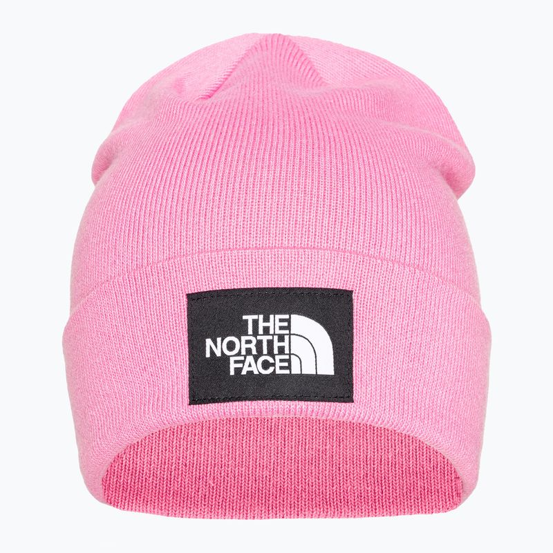 The North Face Док Worker Рециклирана зимна шапка в цвят орхидея