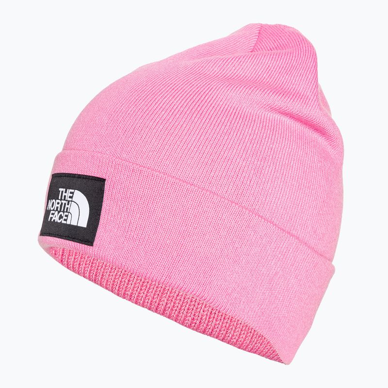 The North Face Док Worker Рециклирана зимна шапка в цвят орхидея 3