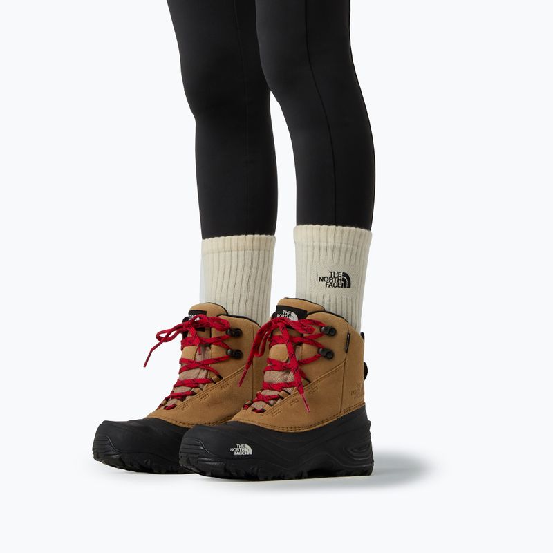 Детски ботуши за трекинг The North Face Chilkat V Lace almond butter/black 11