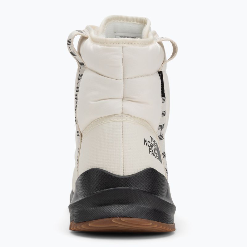 Дамски ботуши за сняг The North Face Thermoball Lace Up Luxe Wp gardenia white/black 6