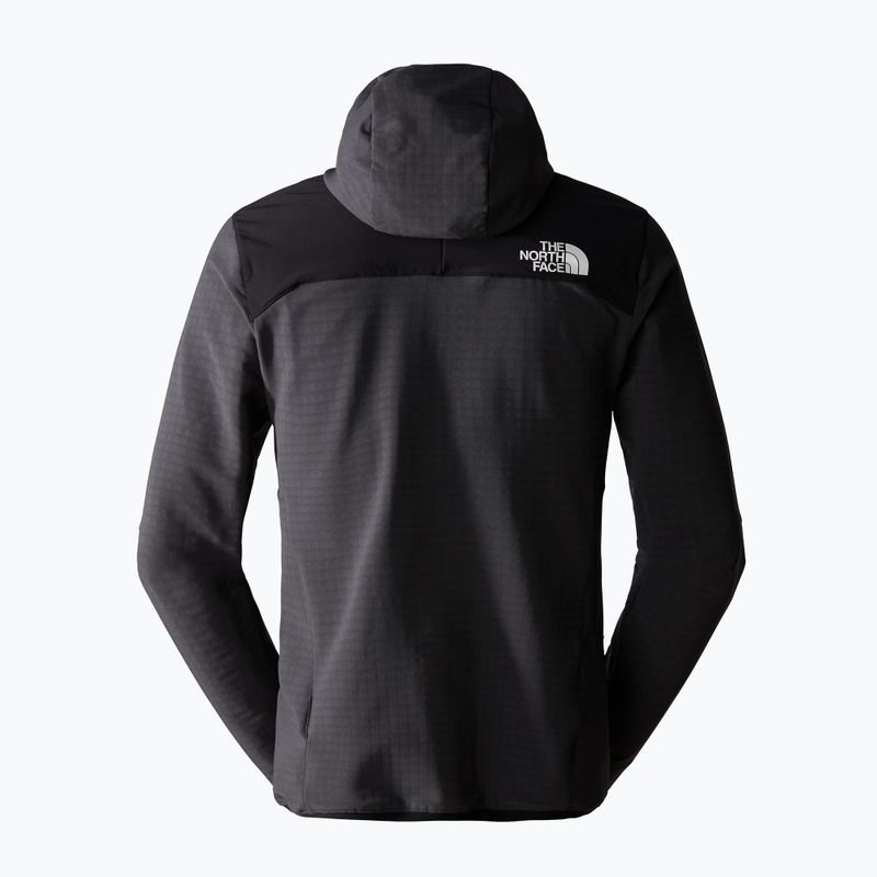 Мъжко яке The North Face Dawn Turn Hybrid Ventrix Midlayer sphalt grey/black/shocking orange 6