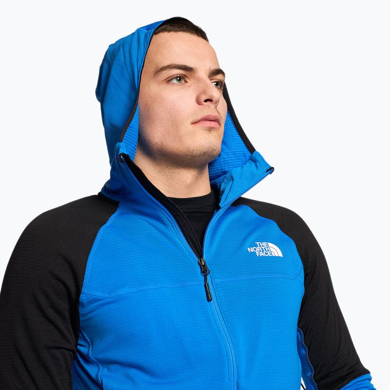 Мъжка качулка The North Face Bolt Polartec Fleece Hoodie optic blue/black 4