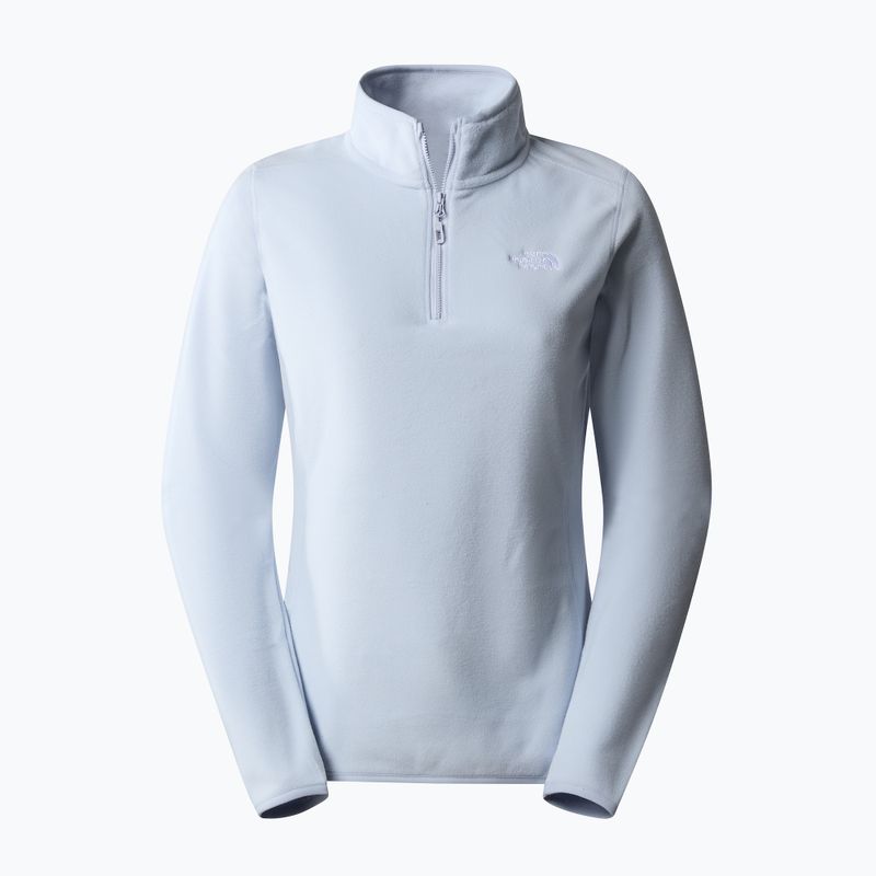 Дамски поларен суитшърт The North Face 100 Glacier 1/4 Zip dusty periwinkle 4