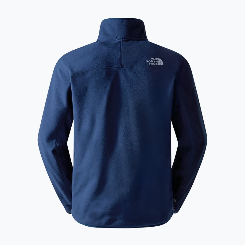 Мъжки поларен суитшърт The North Face 100 Glacier Full Zip summit navy 6