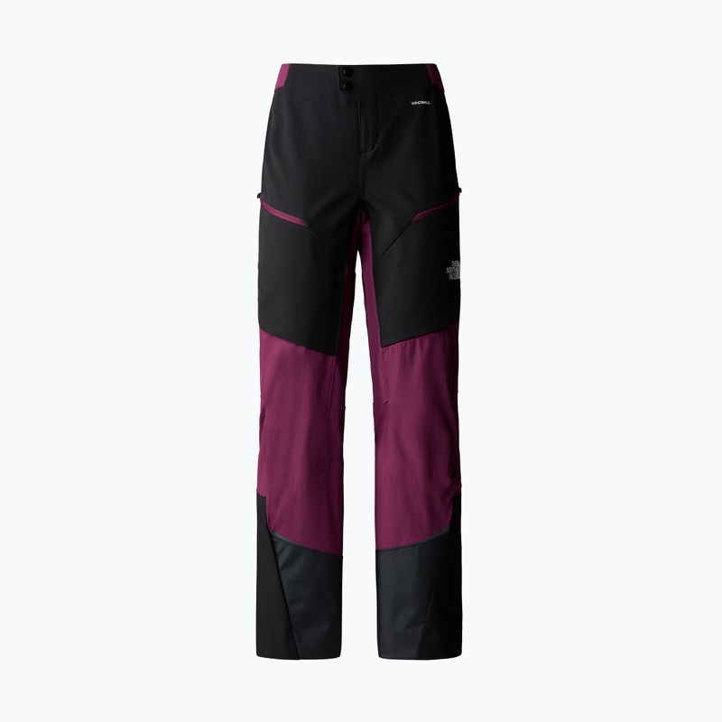 Дамски ски панталони The North Face Dawn Turn Hybrid boysenberry/black