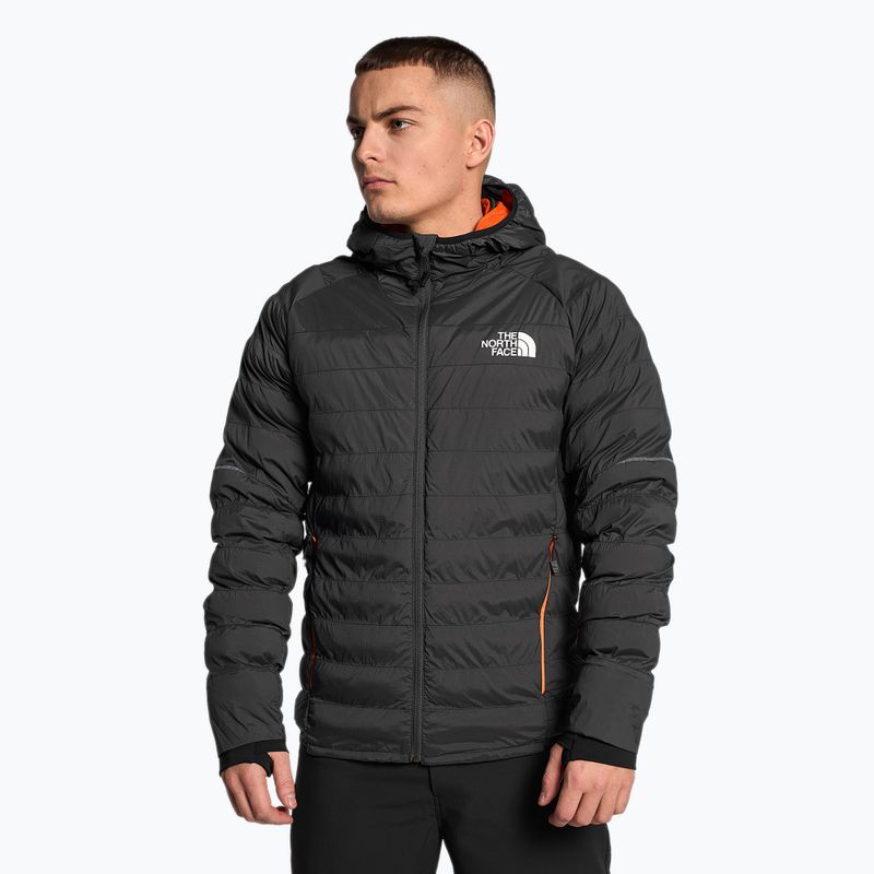 Мъжко ски яке The North Face Dawn Turn 50/50 Синтетика асфалт сиво/червено оранжево