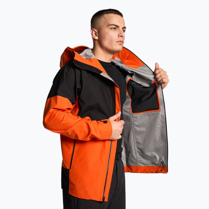 Мъжко софтшел яке The North Face Jazzi Gtx red orange/black 3