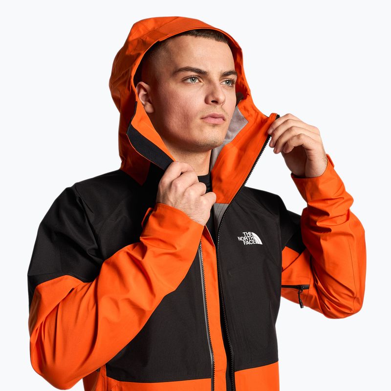 Мъжко софтшел яке The North Face Jazzi Gtx red orange/black 5