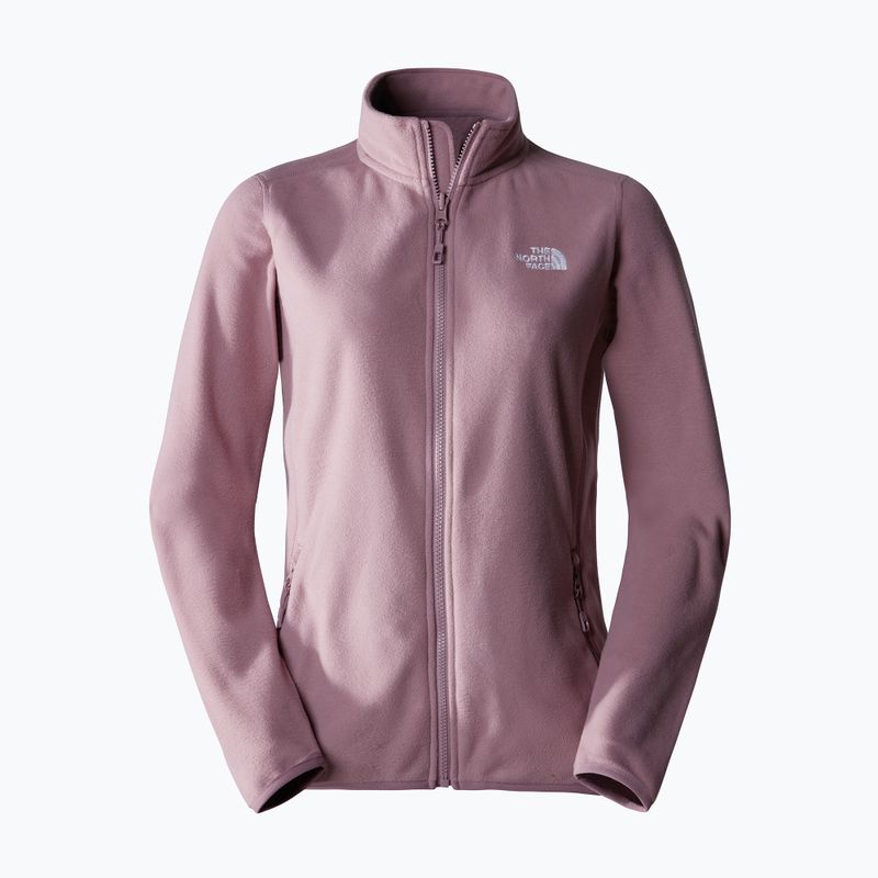 Дамски поларен суитшърт The North Face 100 Glacier Fz fawn grey 5