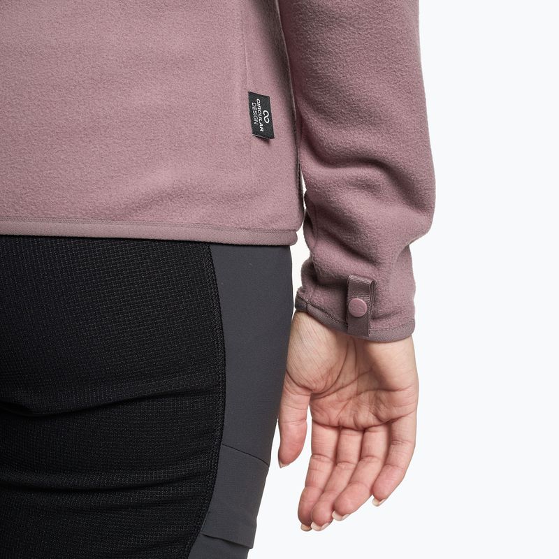 Дамски поларен суитшърт The North Face 100 Glacier Fz fawn grey 3