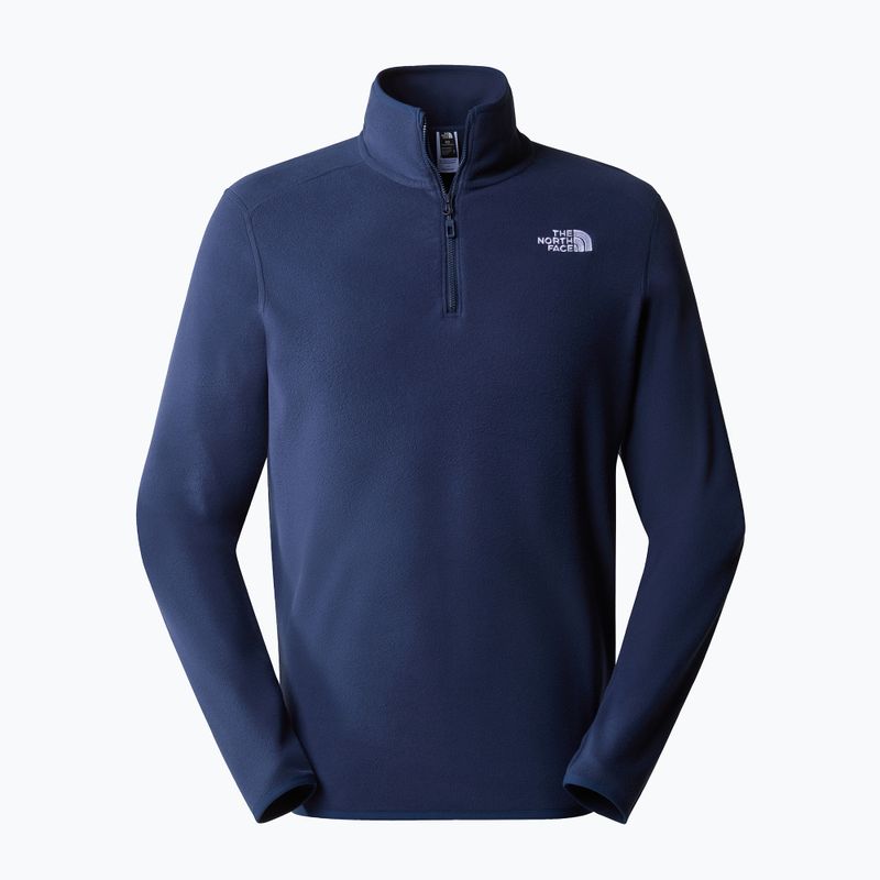 Мъжки поларен суитшърт The North Face 100 Glacier 1/4 Zip summit navy 4