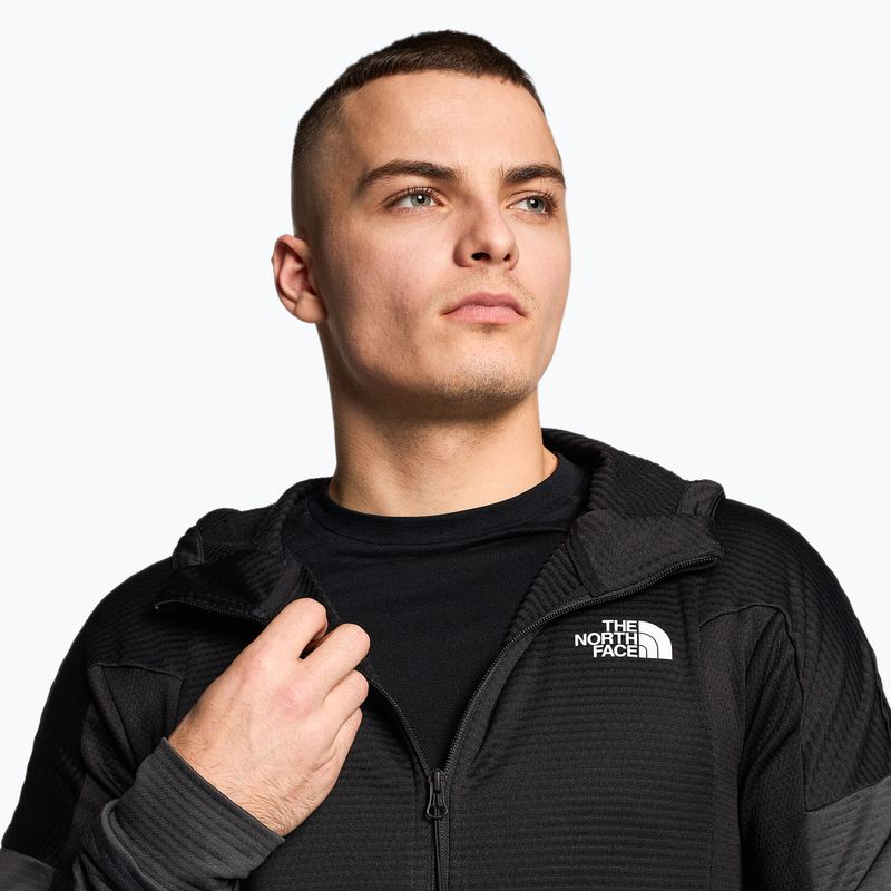 Мъжки суитшърт за трекинг The North Face Ma Full Zip Fleece asphalt grey/black 4