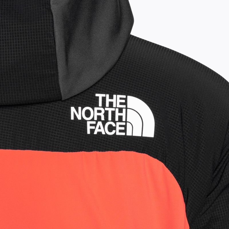 Хибридно яке за жени The North Face Dawn Turn Hybrid Ventrix Hoodie radiant orange/black/asphalt 8