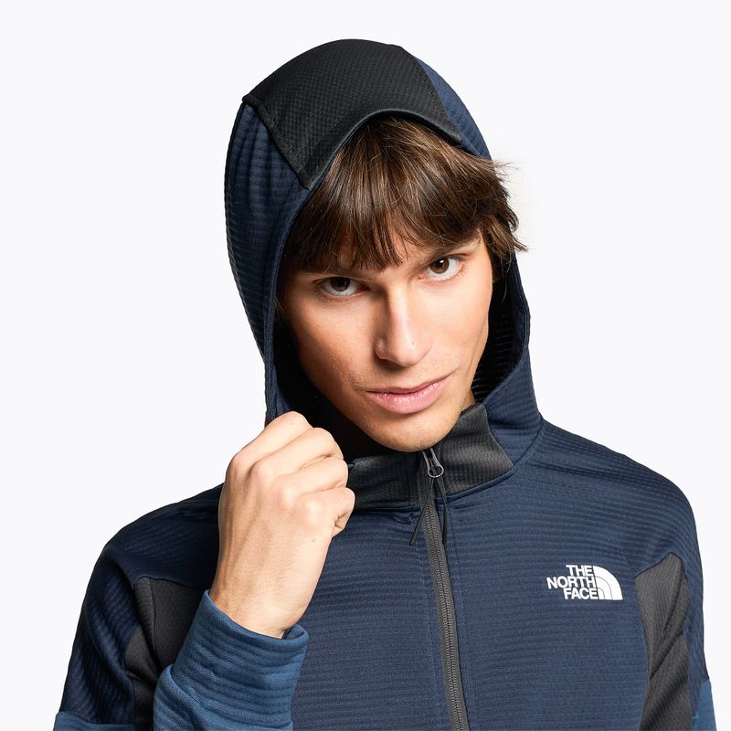 Мъжки суитшърт за трекинг The North Face Ma Full Zip Fleece shady blue/summit navy/asphalt grey 3