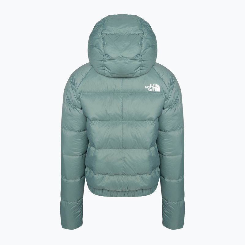 Дамско пухено яке The North Face Hyalite Down Hoodie dark sage 2