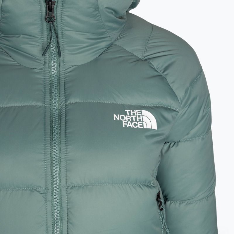 Дамско пухено яке The North Face Hyalite Down Hoodie dark sage 3