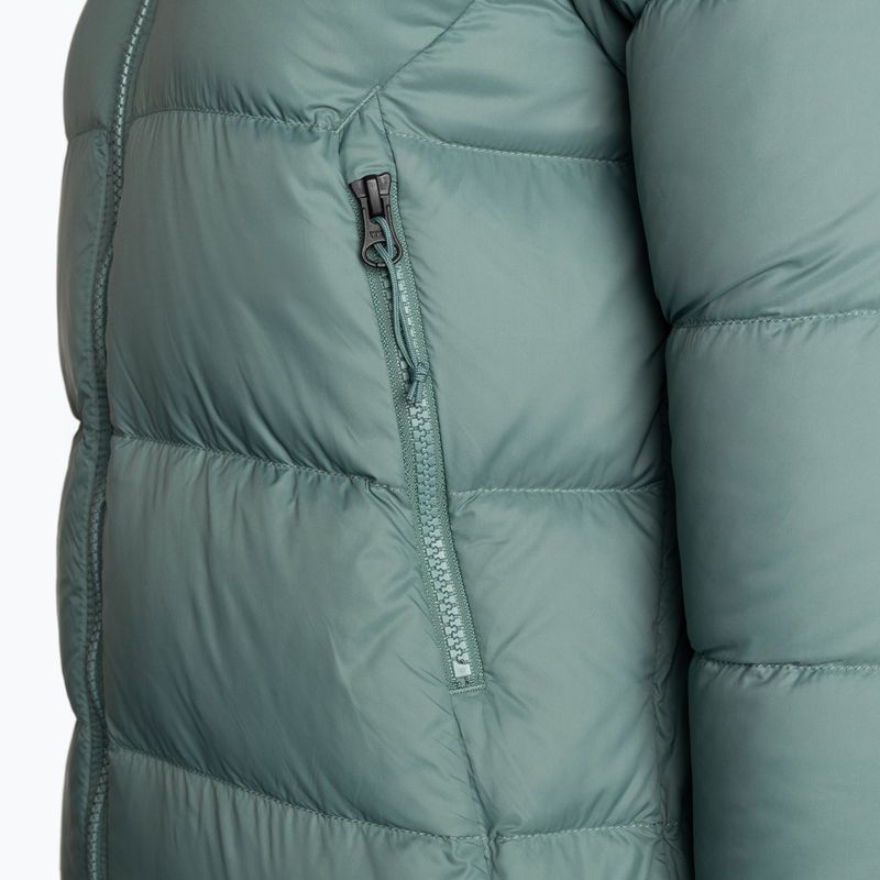 Дамско пухено яке The North Face Hyalite Down Hoodie dark sage 4