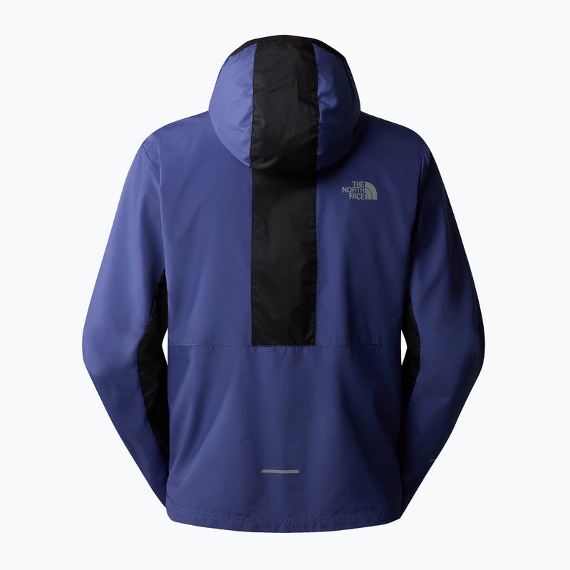 The North Face Run Wind cave синьо яке за бягане 6