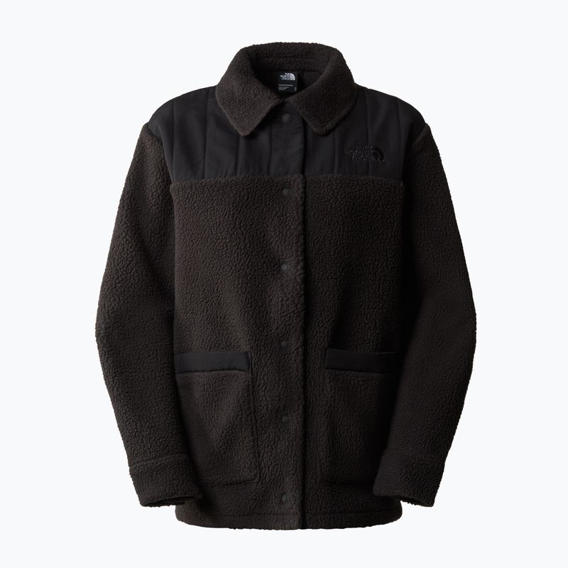 Дамско яке The North Face Cragmont Fleece Shacket black 4