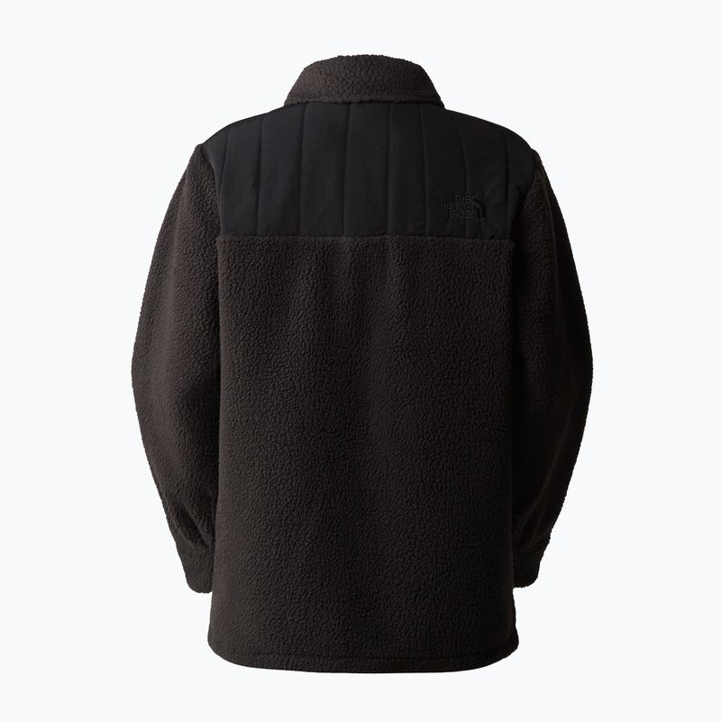 Дамско яке The North Face Cragmont Fleece Shacket black 5