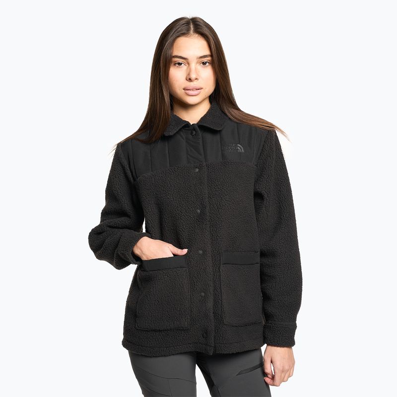 Дамско яке The North Face Cragmont Fleece Shacket black
