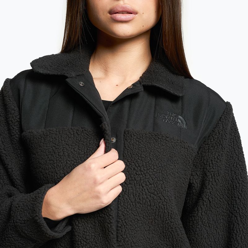 Дамско яке The North Face Cragmont Fleece Shacket black 3