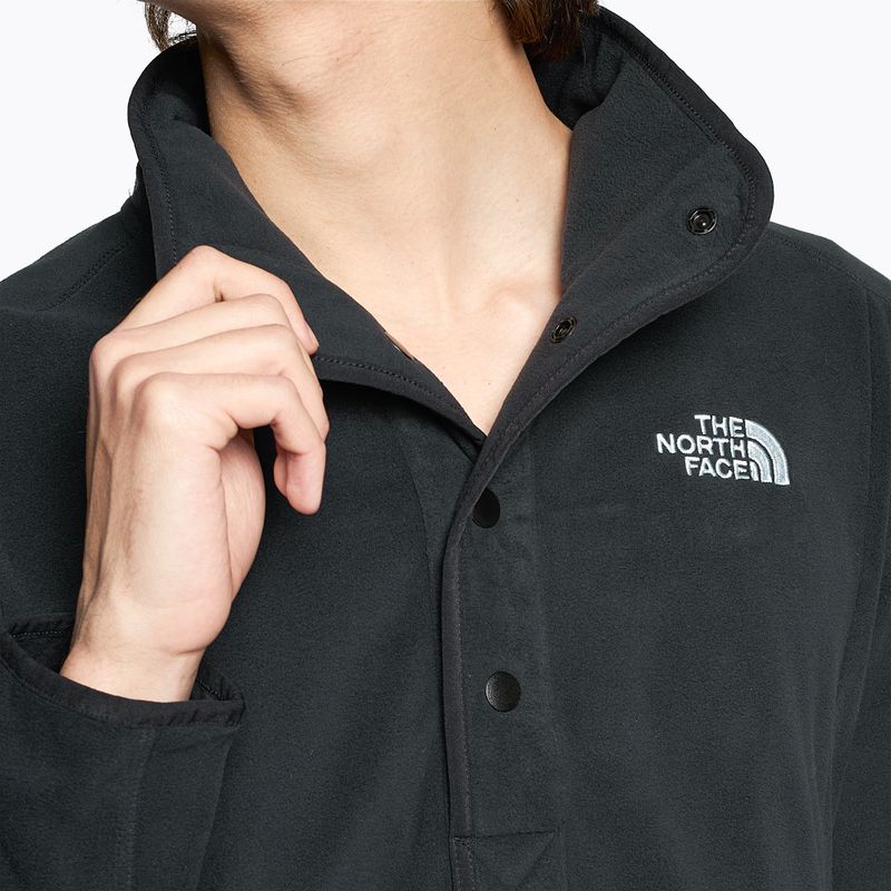 Мъжки поларен пуловер The North Face Homesafe Snap Neck Fleece Pullover black 4