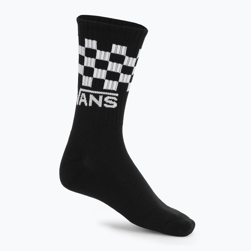 Мъжки чорапи Vans Classic Check Crew 3 чифта black/white 3