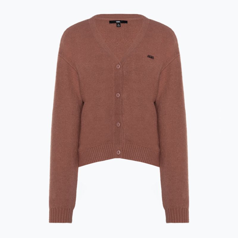 Дамски пуловер Vans Hadley Relaxed Cardigan whithered rose