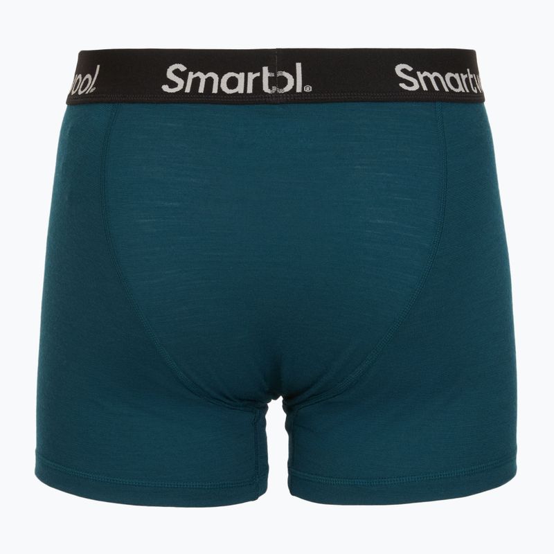 Мъжки боксерки Smartwool Merino Boxer Thermal Boxer Brief Boxed twilight blue 2