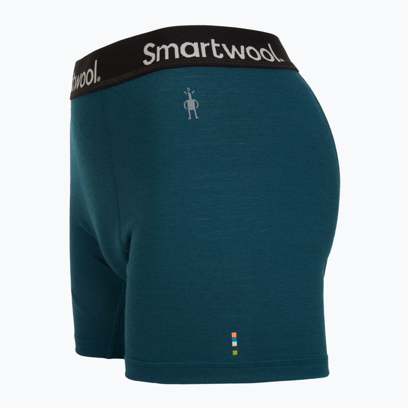 Мъжки боксерки Smartwool Merino Boxer Thermal Boxer Brief Boxed twilight blue 3